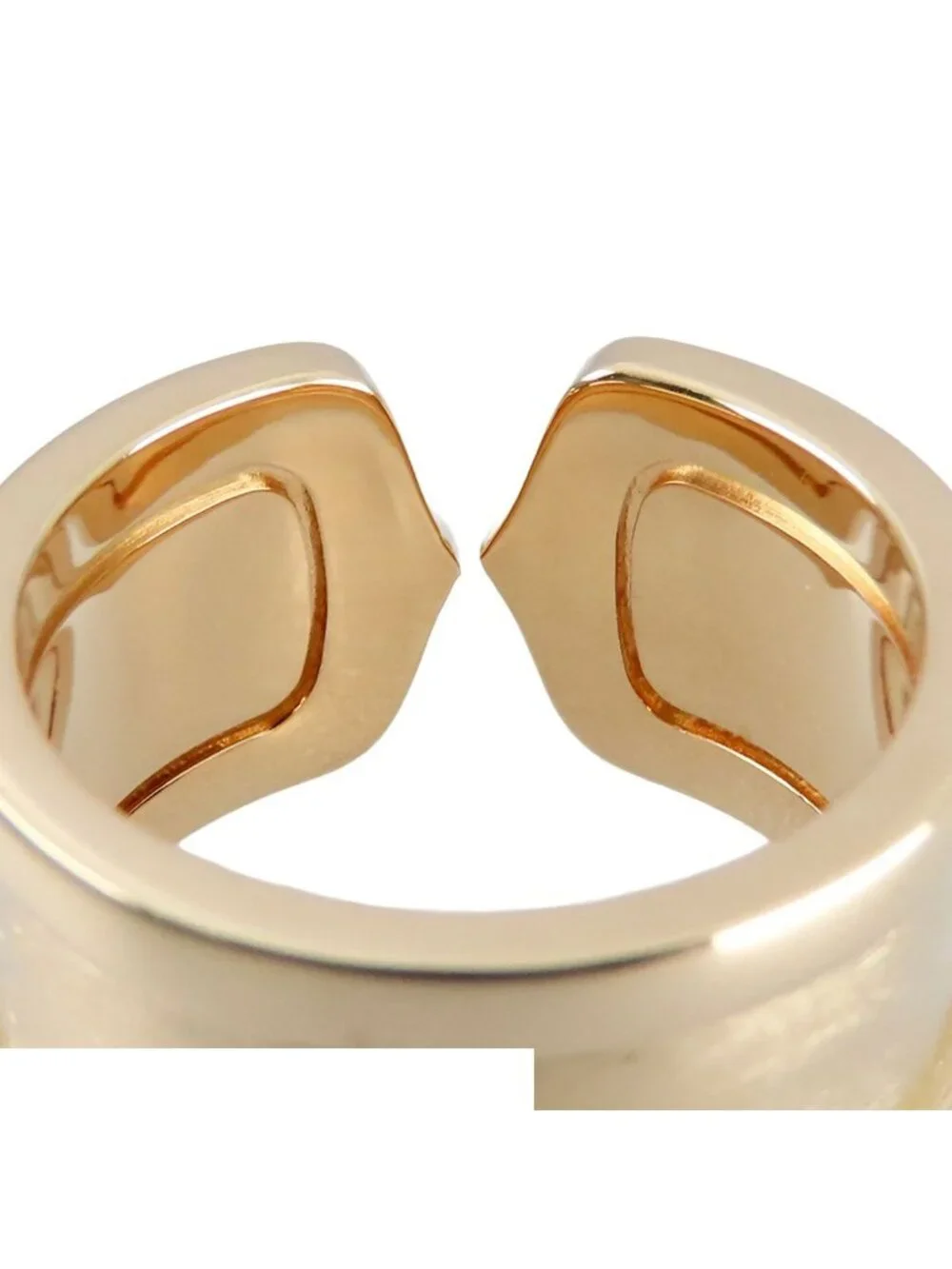Cartier C2 Yellow Gold 18K Sea 2C Ring 48